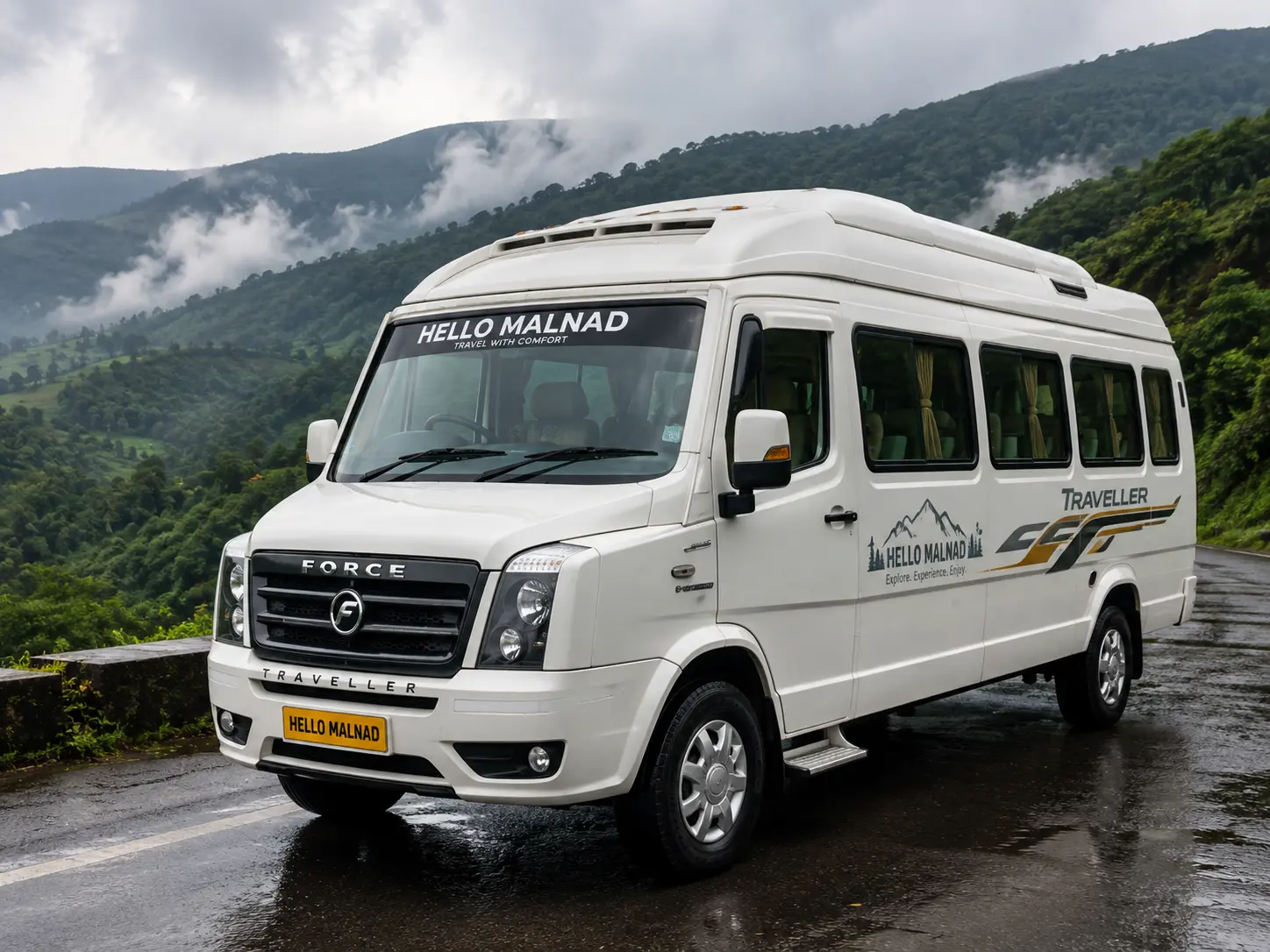 Tempo traveller for group travel
