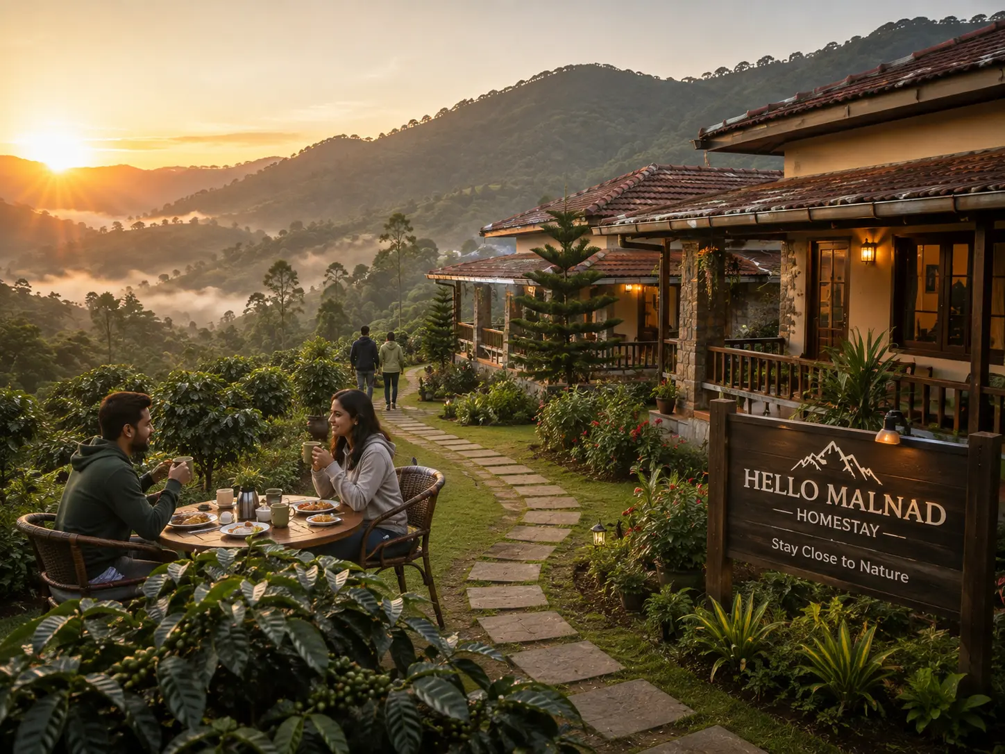 Chikmagalur mountain sunrise escape